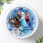 Preview: Frozen Die Eiskönigin Tortenaufleger Ø 20cm, 00103w